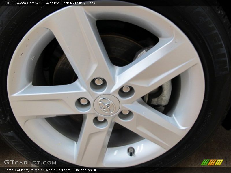 Attitude Black Metallic / Black 2012 Toyota Camry SE