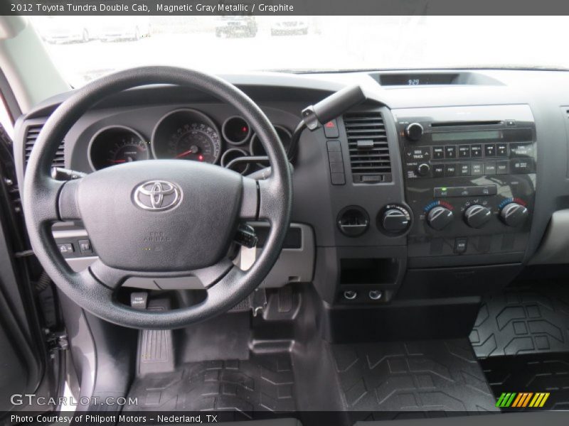 Magnetic Gray Metallic / Graphite 2012 Toyota Tundra Double Cab