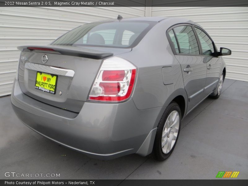 Magnetic Gray Metallic / Charcoal 2012 Nissan Sentra 2.0 S