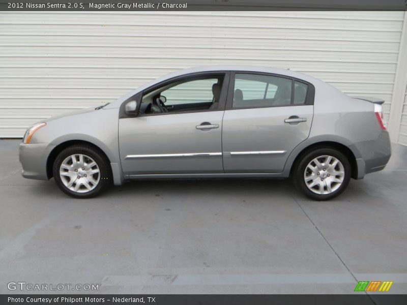 Magnetic Gray Metallic / Charcoal 2012 Nissan Sentra 2.0 S
