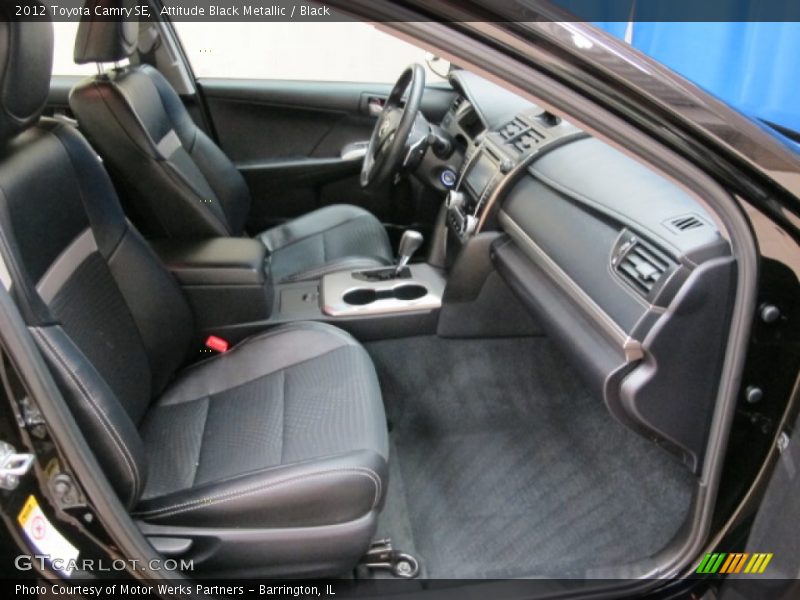Attitude Black Metallic / Black 2012 Toyota Camry SE