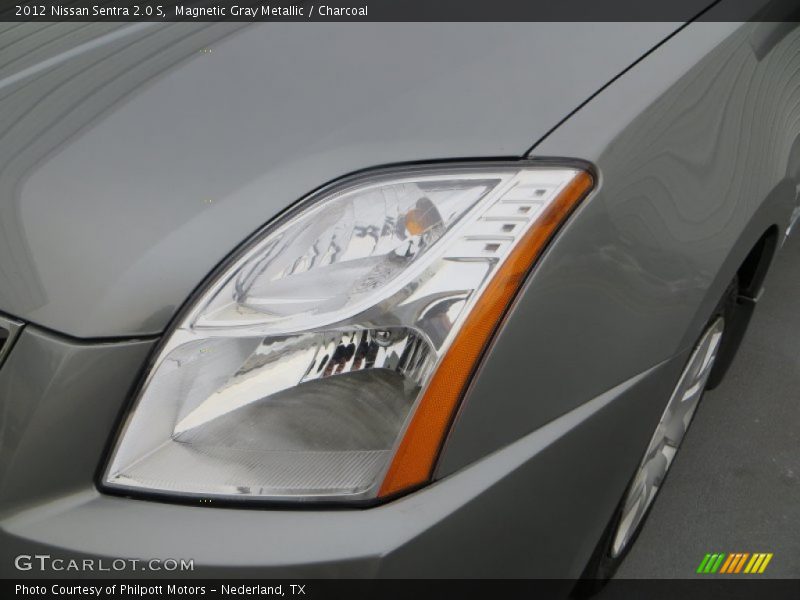 Magnetic Gray Metallic / Charcoal 2012 Nissan Sentra 2.0 S