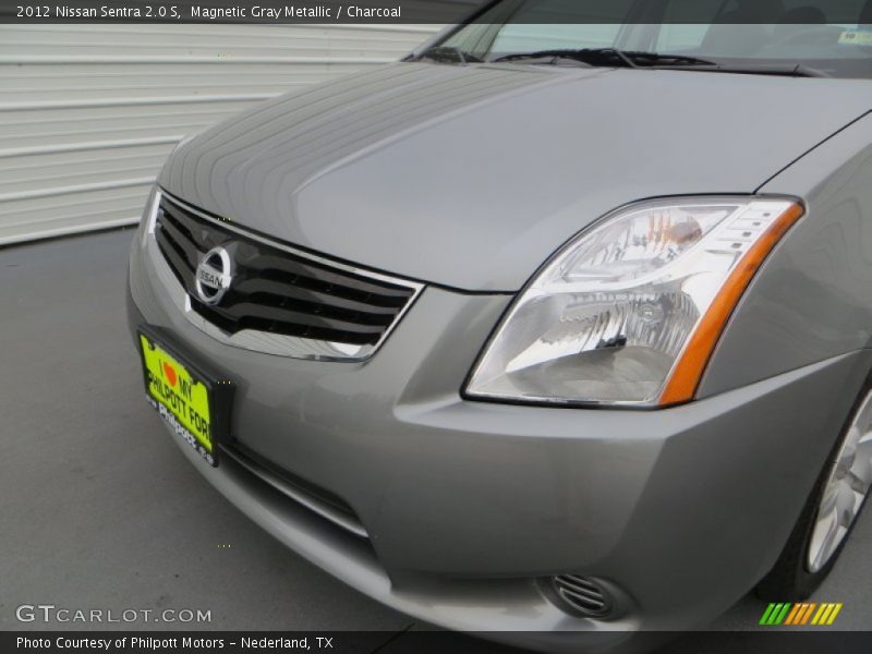 Magnetic Gray Metallic / Charcoal 2012 Nissan Sentra 2.0 S