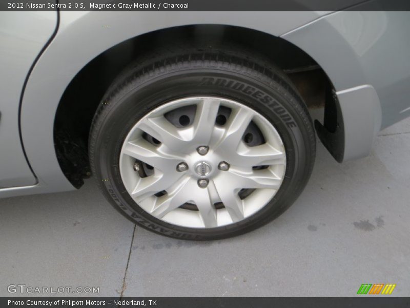 Magnetic Gray Metallic / Charcoal 2012 Nissan Sentra 2.0 S
