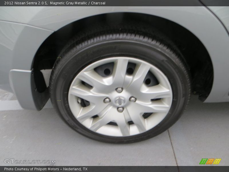 Magnetic Gray Metallic / Charcoal 2012 Nissan Sentra 2.0 S