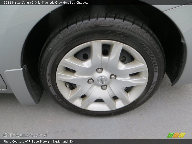 Magnetic Gray Metallic / Charcoal 2012 Nissan Sentra 2.0 S