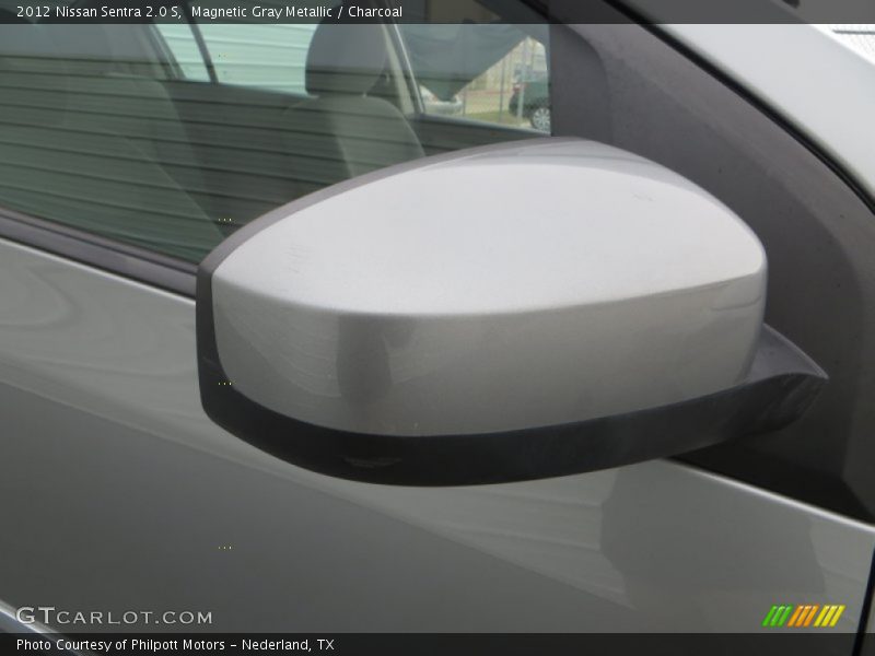 Magnetic Gray Metallic / Charcoal 2012 Nissan Sentra 2.0 S