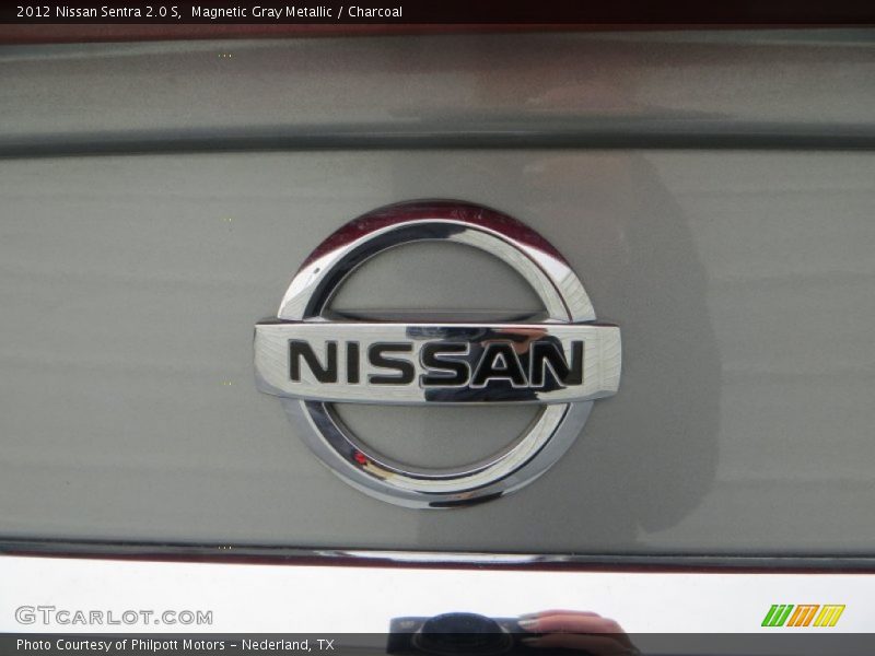 Magnetic Gray Metallic / Charcoal 2012 Nissan Sentra 2.0 S