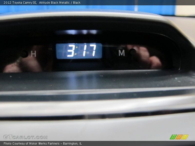 Attitude Black Metallic / Black 2012 Toyota Camry SE