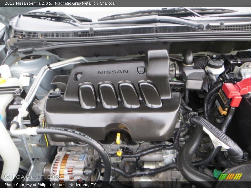 Magnetic Gray Metallic / Charcoal 2012 Nissan Sentra 2.0 S