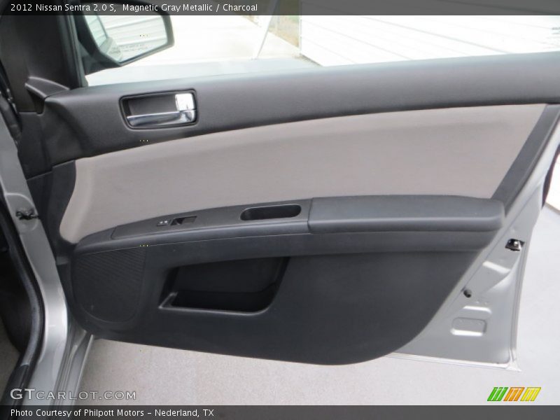 Magnetic Gray Metallic / Charcoal 2012 Nissan Sentra 2.0 S