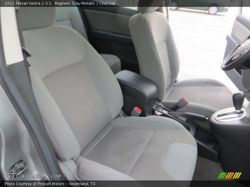Magnetic Gray Metallic / Charcoal 2012 Nissan Sentra 2.0 S