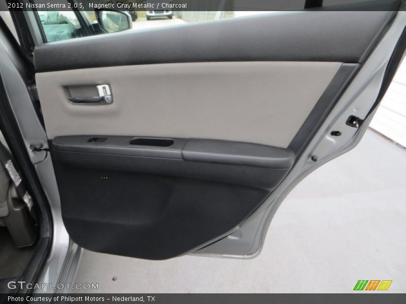 Magnetic Gray Metallic / Charcoal 2012 Nissan Sentra 2.0 S