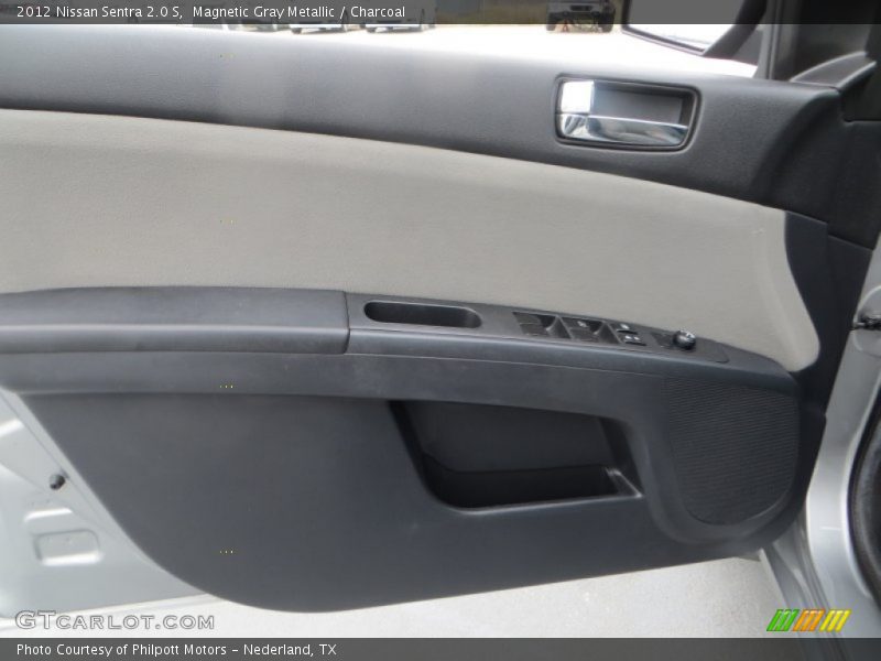 Magnetic Gray Metallic / Charcoal 2012 Nissan Sentra 2.0 S