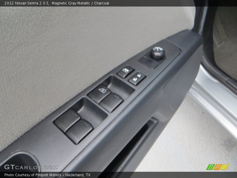 Magnetic Gray Metallic / Charcoal 2012 Nissan Sentra 2.0 S