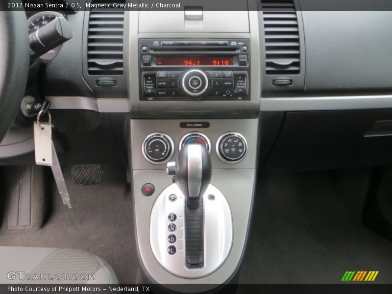 Magnetic Gray Metallic / Charcoal 2012 Nissan Sentra 2.0 S