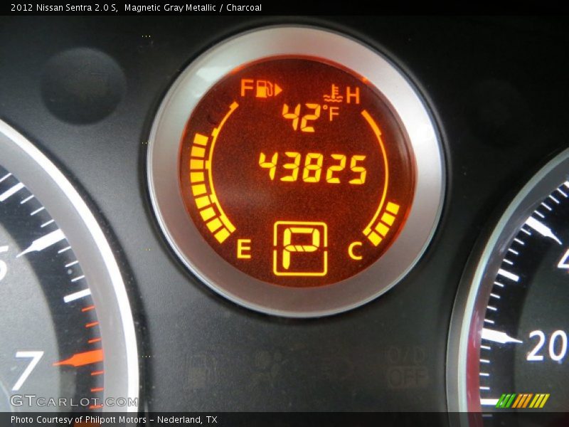 Magnetic Gray Metallic / Charcoal 2012 Nissan Sentra 2.0 S