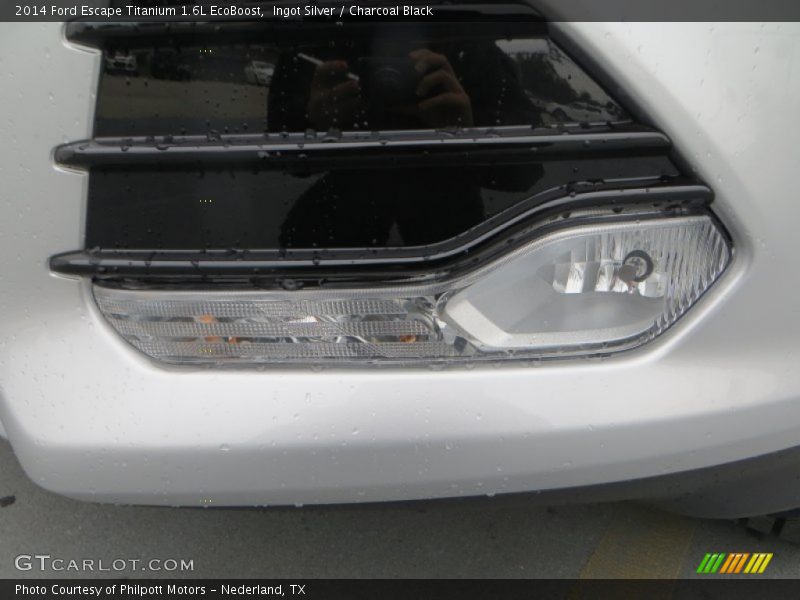 Ingot Silver / Charcoal Black 2014 Ford Escape Titanium 1.6L EcoBoost