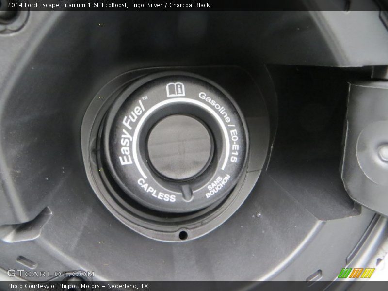 Ingot Silver / Charcoal Black 2014 Ford Escape Titanium 1.6L EcoBoost