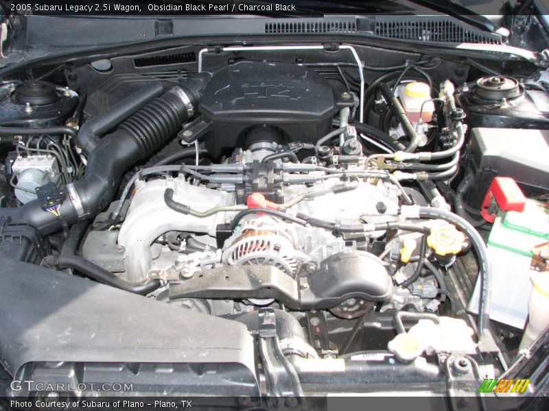 Obsidian Black Pearl / Charcoal Black 2005 Subaru Legacy 2.5i Wagon