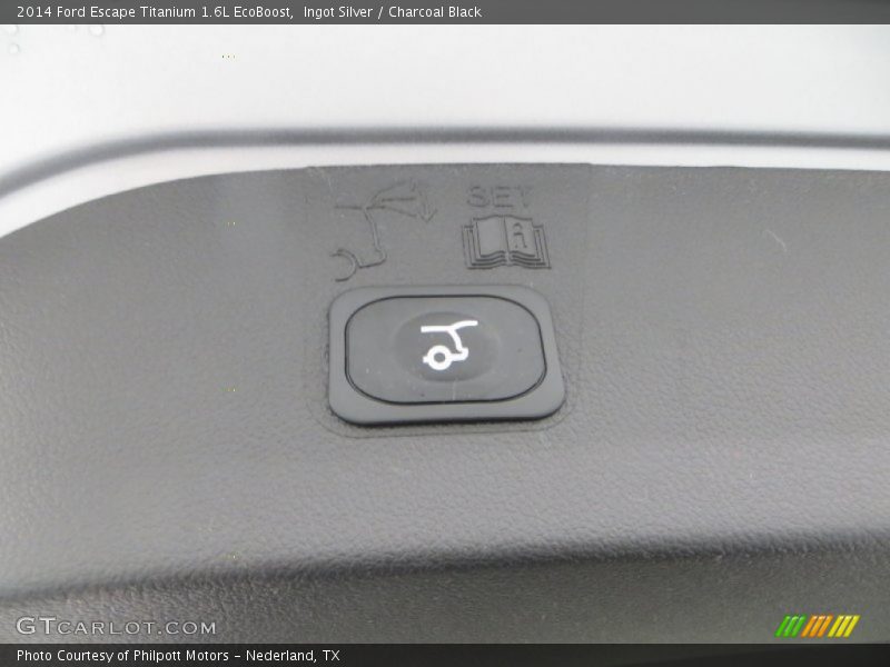 Ingot Silver / Charcoal Black 2014 Ford Escape Titanium 1.6L EcoBoost