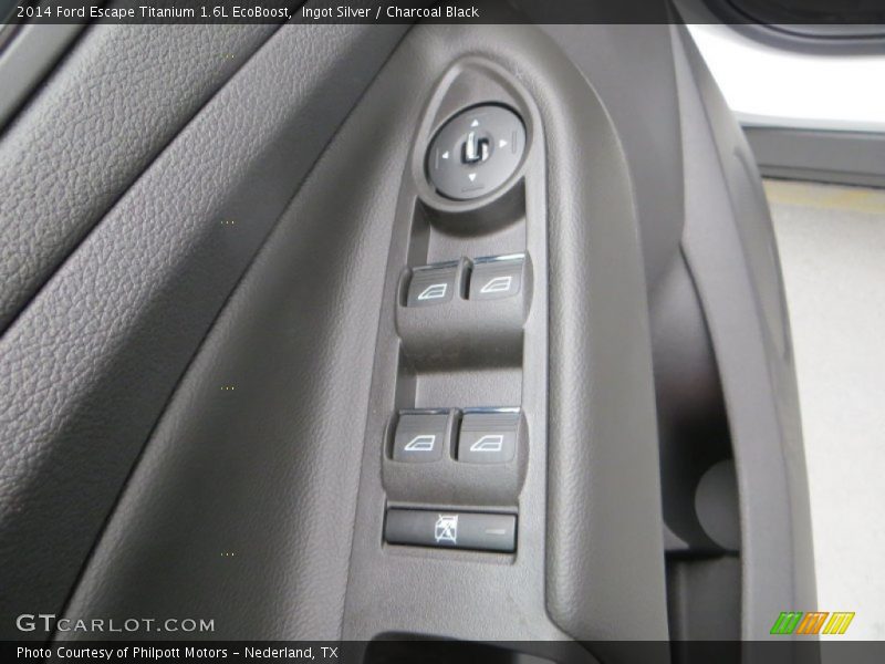 Ingot Silver / Charcoal Black 2014 Ford Escape Titanium 1.6L EcoBoost