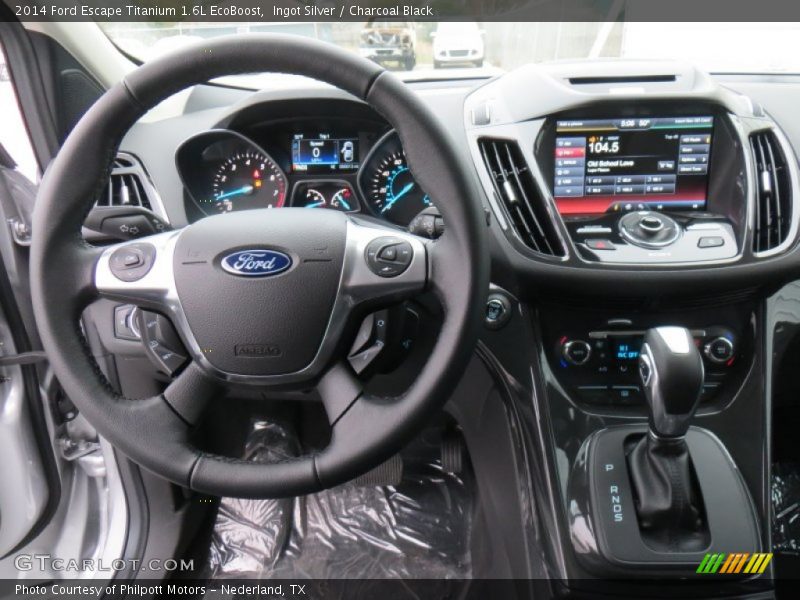Dashboard of 2014 Escape Titanium 1.6L EcoBoost