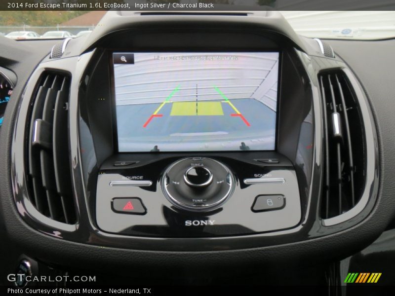 Ingot Silver / Charcoal Black 2014 Ford Escape Titanium 1.6L EcoBoost