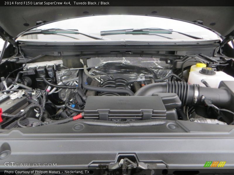  2014 F150 Lariat SuperCrew 4x4 Engine - 5.0 Liter Flex-Fuel DOHC 32-Valve Ti-VCT V8