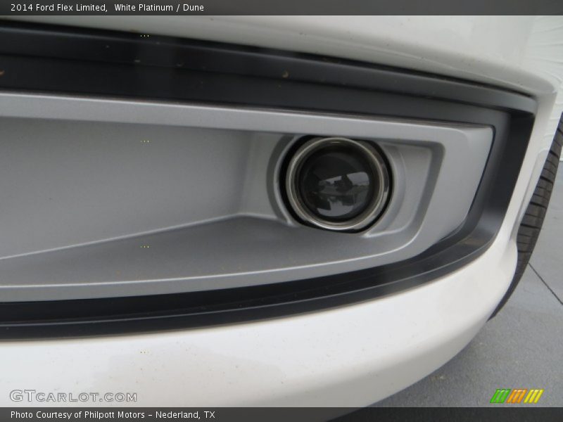 White Platinum / Dune 2014 Ford Flex Limited