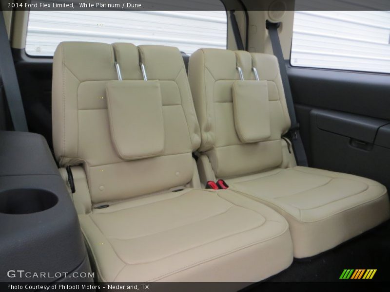 White Platinum / Dune 2014 Ford Flex Limited