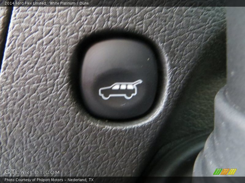 White Platinum / Dune 2014 Ford Flex Limited