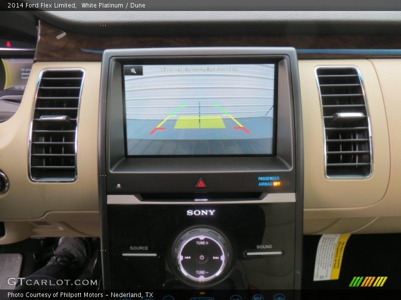 White Platinum / Dune 2014 Ford Flex Limited