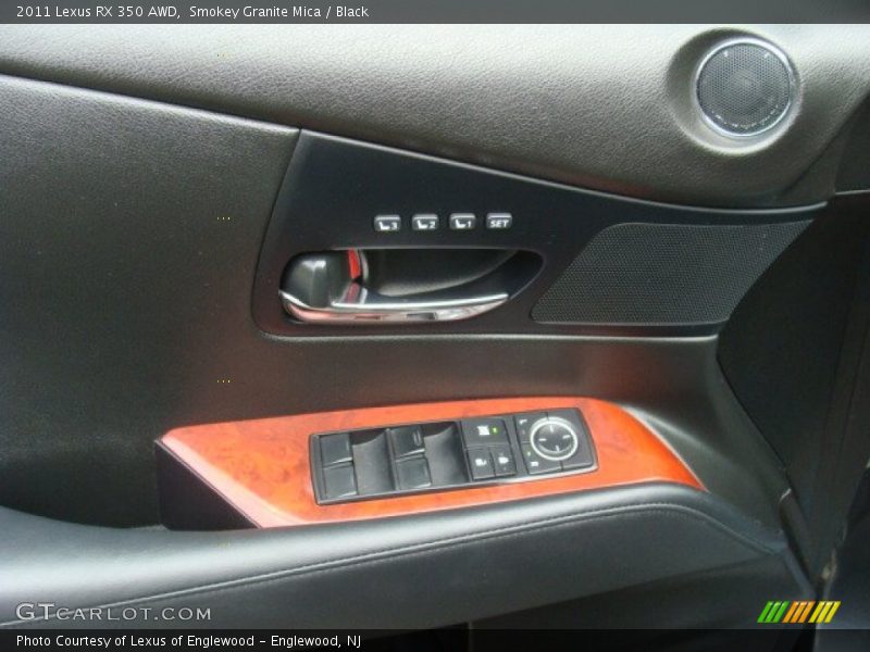 Smokey Granite Mica / Black 2011 Lexus RX 350 AWD