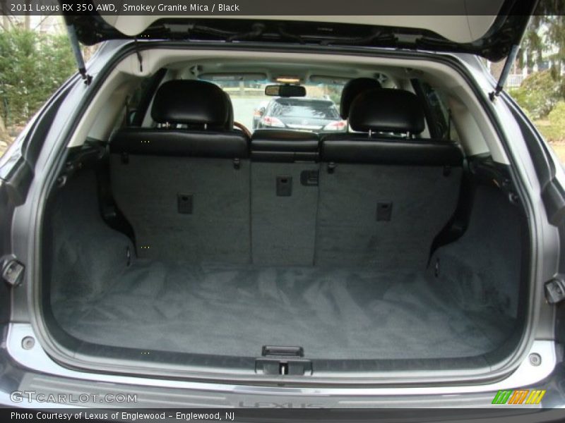 Smokey Granite Mica / Black 2011 Lexus RX 350 AWD