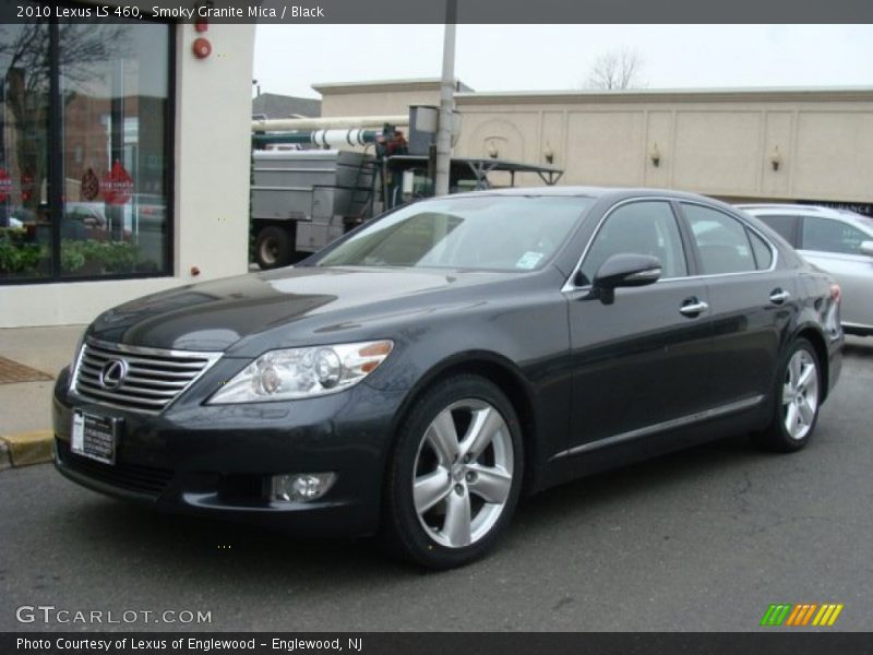 Smoky Granite Mica / Black 2010 Lexus LS 460