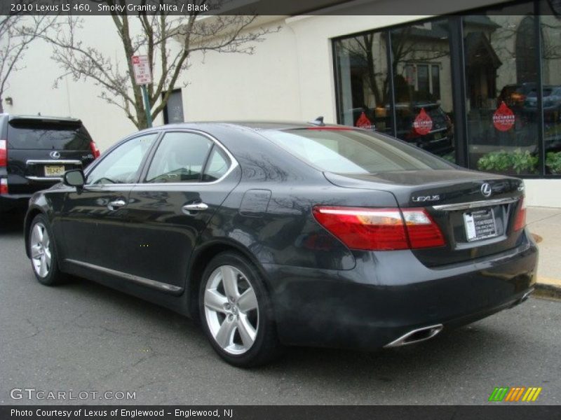 Smoky Granite Mica / Black 2010 Lexus LS 460