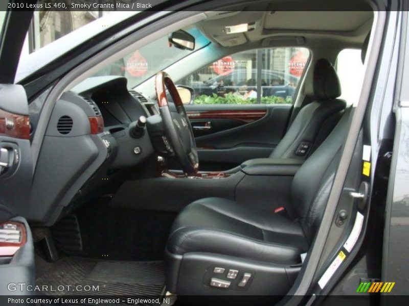Smoky Granite Mica / Black 2010 Lexus LS 460