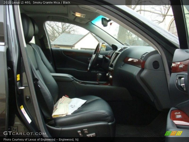 Smoky Granite Mica / Black 2010 Lexus LS 460