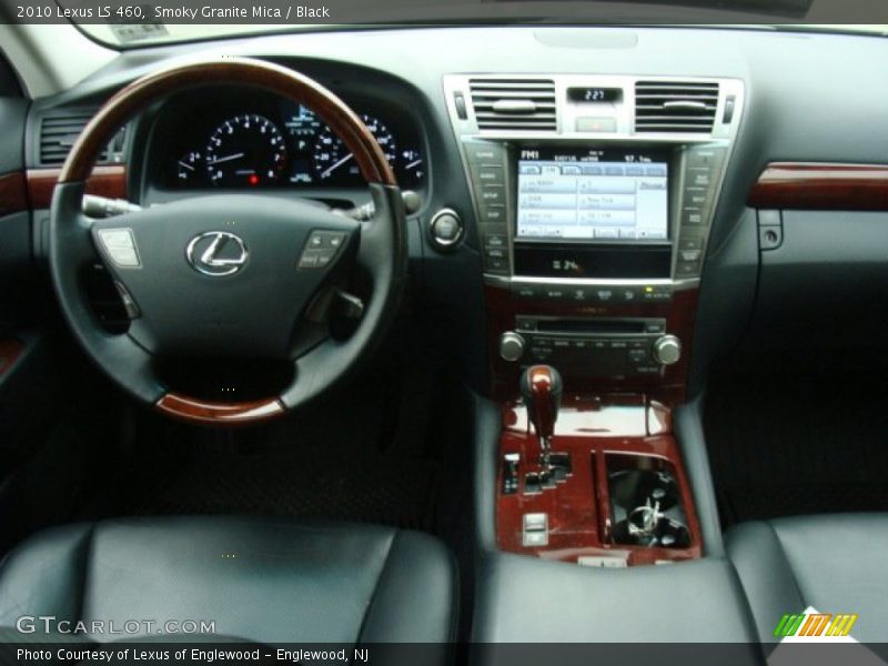 Smoky Granite Mica / Black 2010 Lexus LS 460