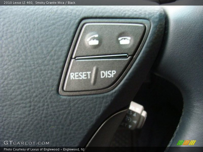 Smoky Granite Mica / Black 2010 Lexus LS 460