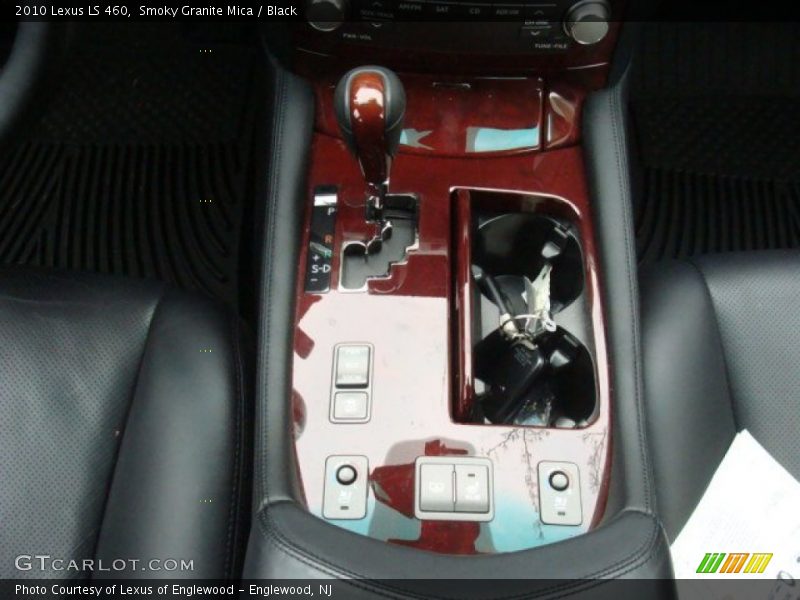 Smoky Granite Mica / Black 2010 Lexus LS 460