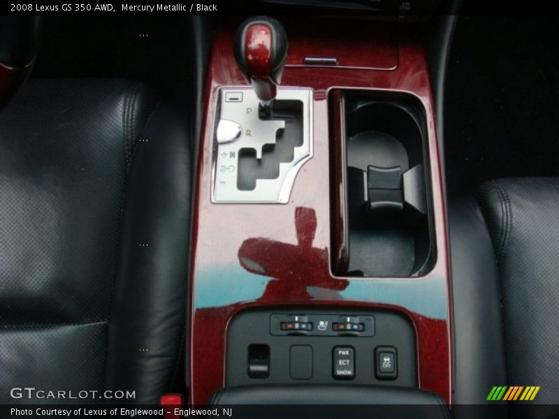 Mercury Metallic / Black 2008 Lexus GS 350 AWD