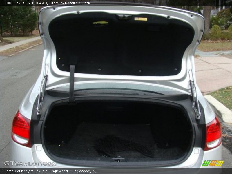 Mercury Metallic / Black 2008 Lexus GS 350 AWD