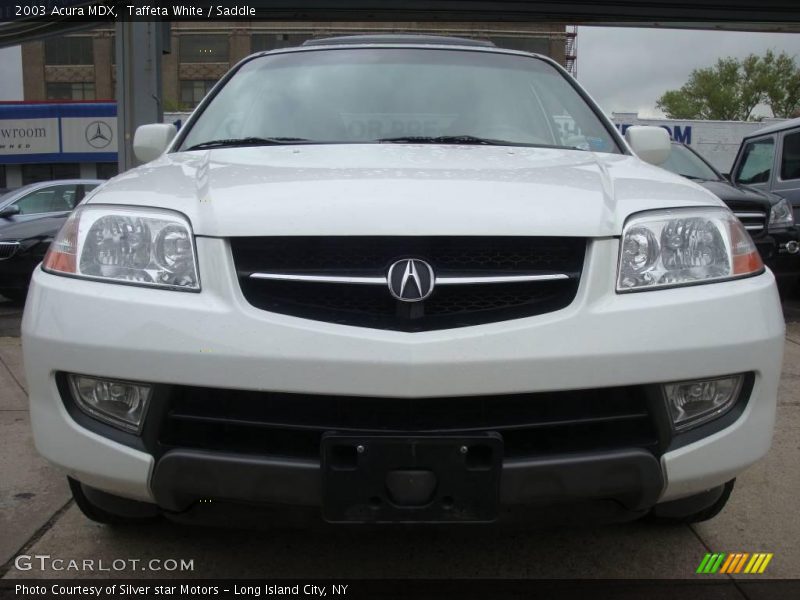 Taffeta White / Saddle 2003 Acura MDX