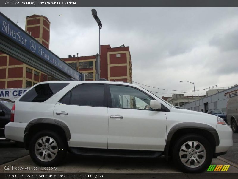 Taffeta White / Saddle 2003 Acura MDX