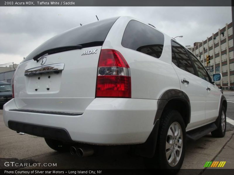 Taffeta White / Saddle 2003 Acura MDX
