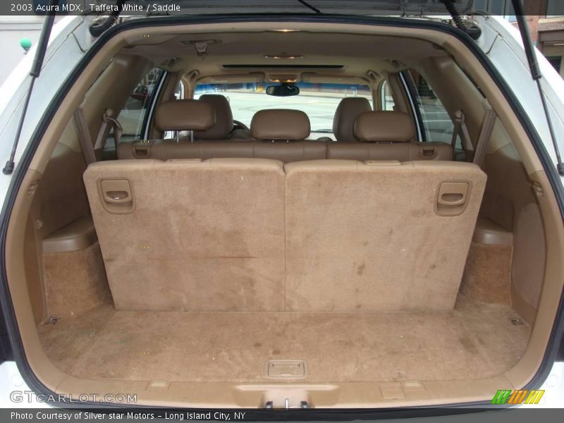 Taffeta White / Saddle 2003 Acura MDX