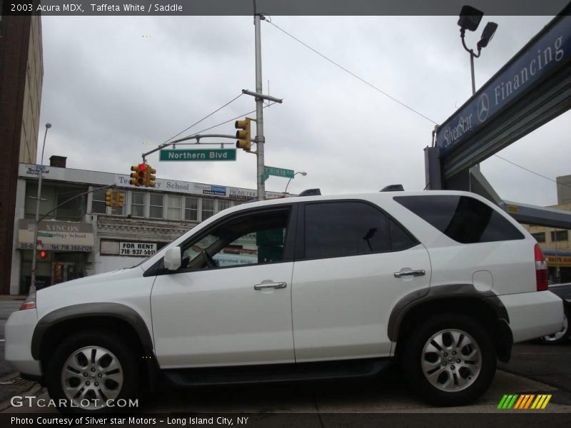 Taffeta White / Saddle 2003 Acura MDX