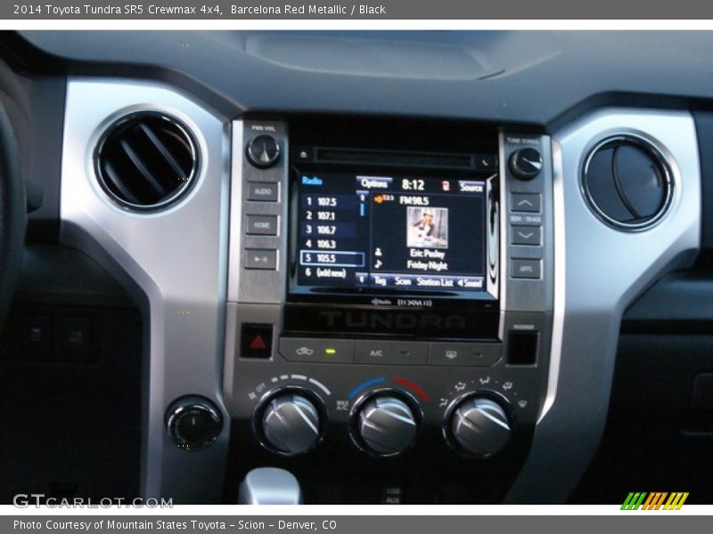 Barcelona Red Metallic / Black 2014 Toyota Tundra SR5 Crewmax 4x4